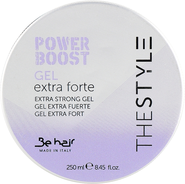 Be hair Power Boost Gel Extra Strong 強效造型啫喱- 250ml