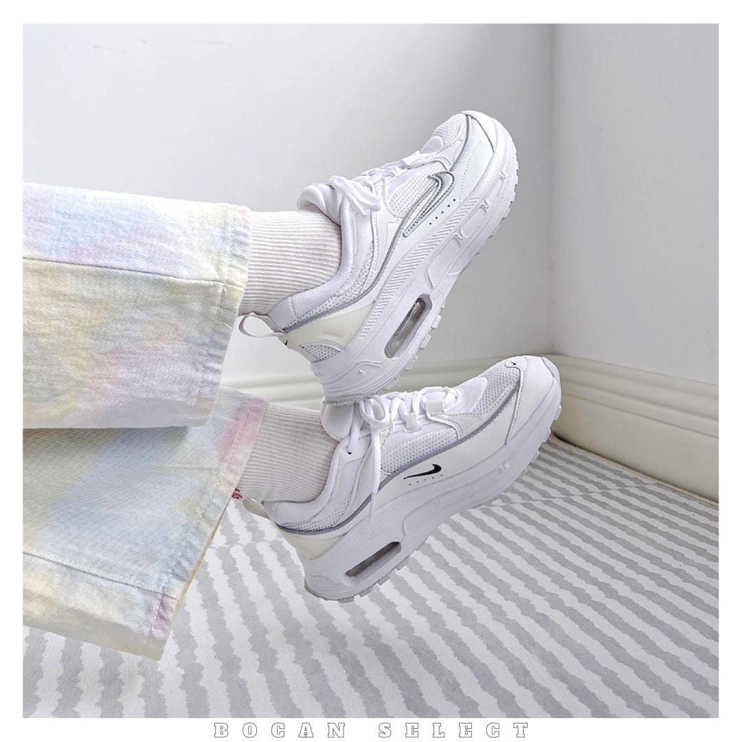 Nike Air max bliss 白銀 氣墊 老爹鞋 (DH5128-101)