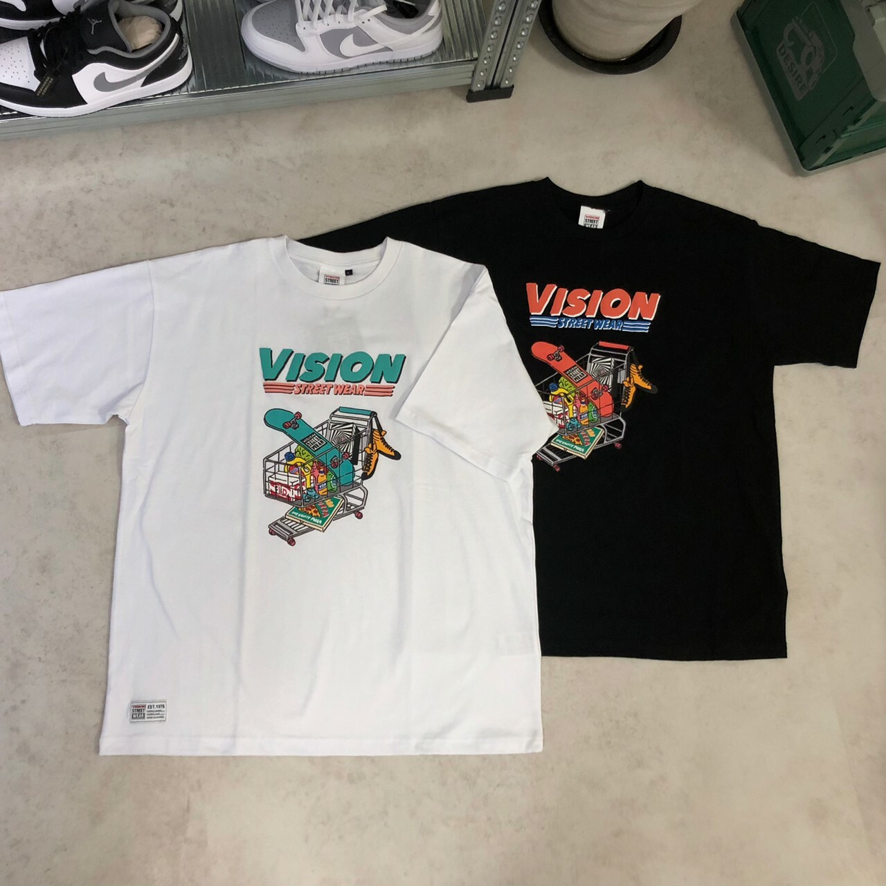 Vision Street Wear 超市印花短袖T恤 3505042