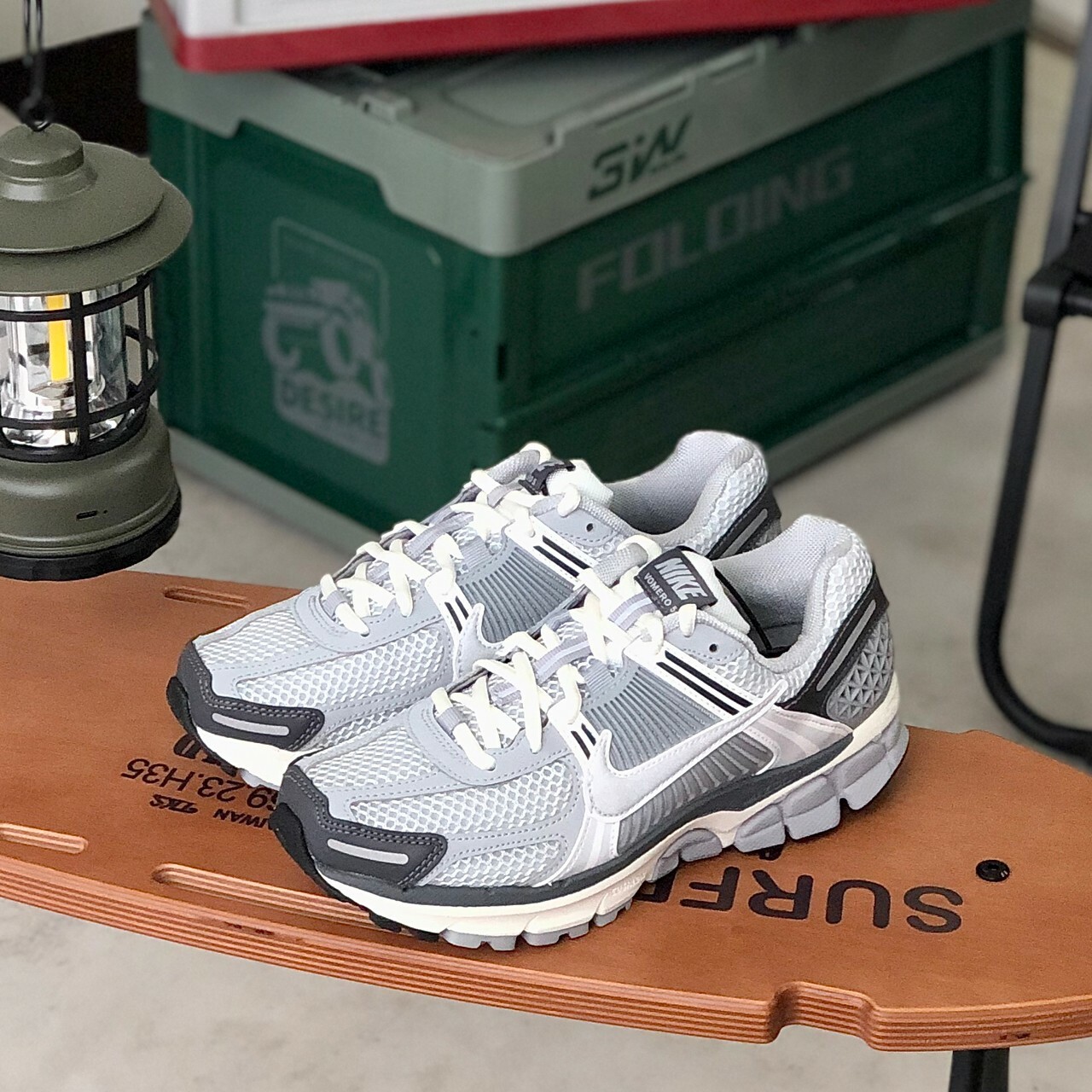 Nike Zoom Vomero 5 女款 復古跑鞋 灰色 網眼布 皮革 FD9919-001