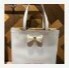 [S] TED BAKER 153865 WXB-ALACON PLAIN BOW LARGE ICON BAG,LIGHT GREY, 5057542811293 (ST10)