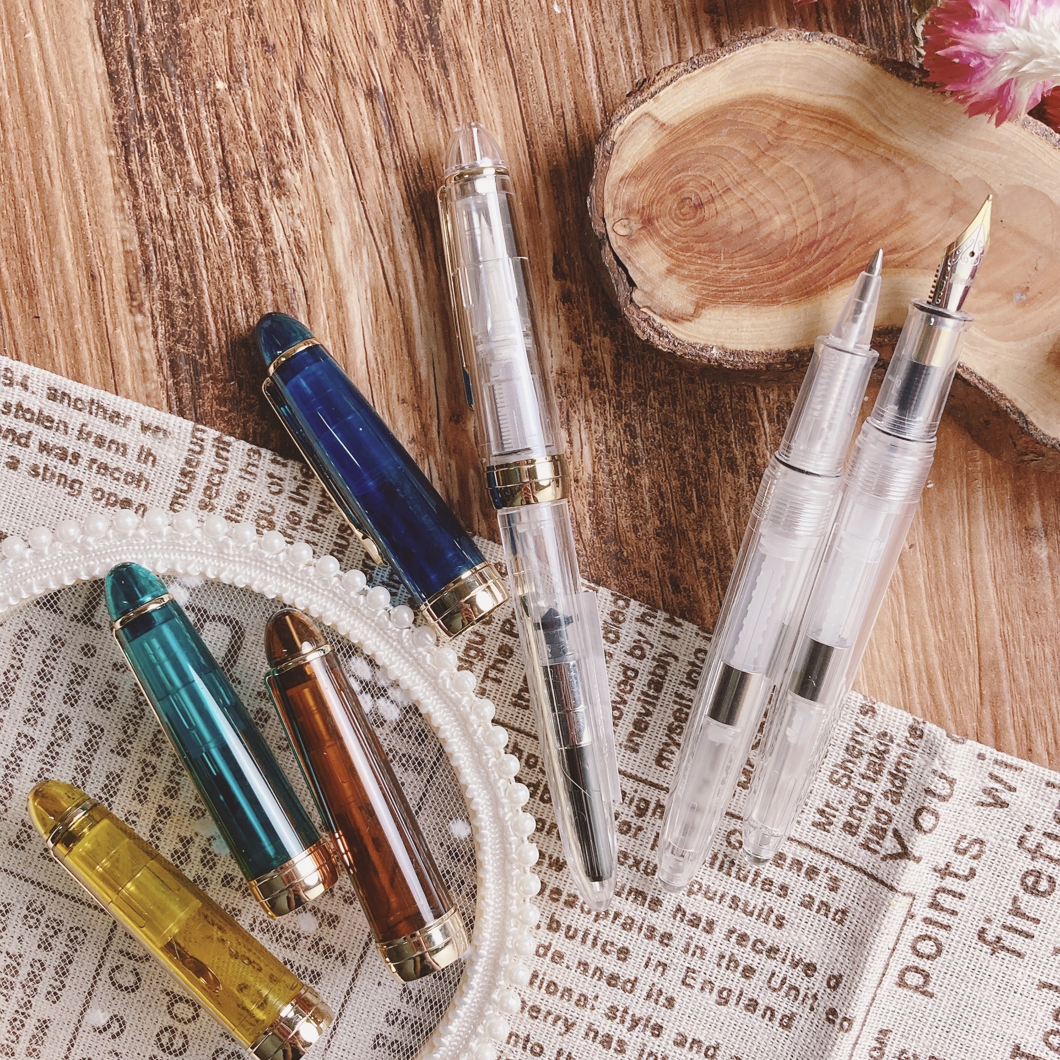 日本 Fonte｜ 鋼筆 軟筆刷 玻璃筆 圓珠筆 筆蓋