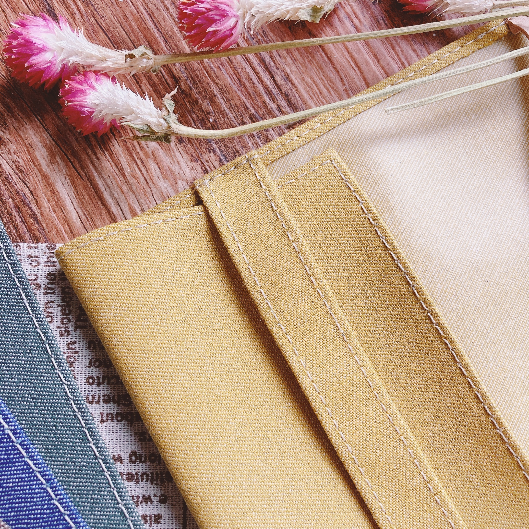 日本 SLIP-ON｜牛仔布料書衣 書套  （文庫/新書）