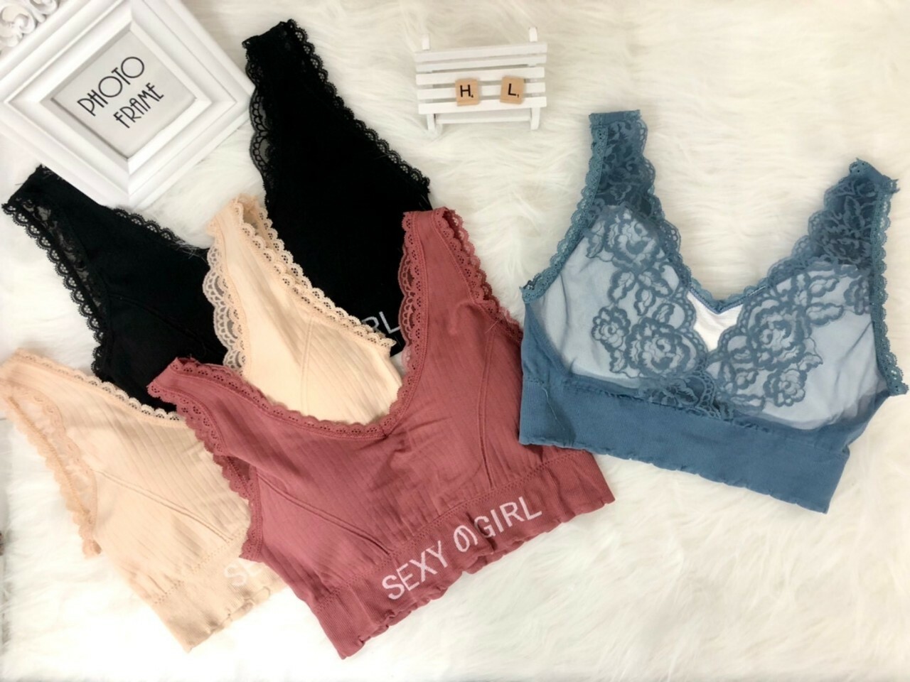 【HENIS】寬肩帶無鋼圈美背內衣