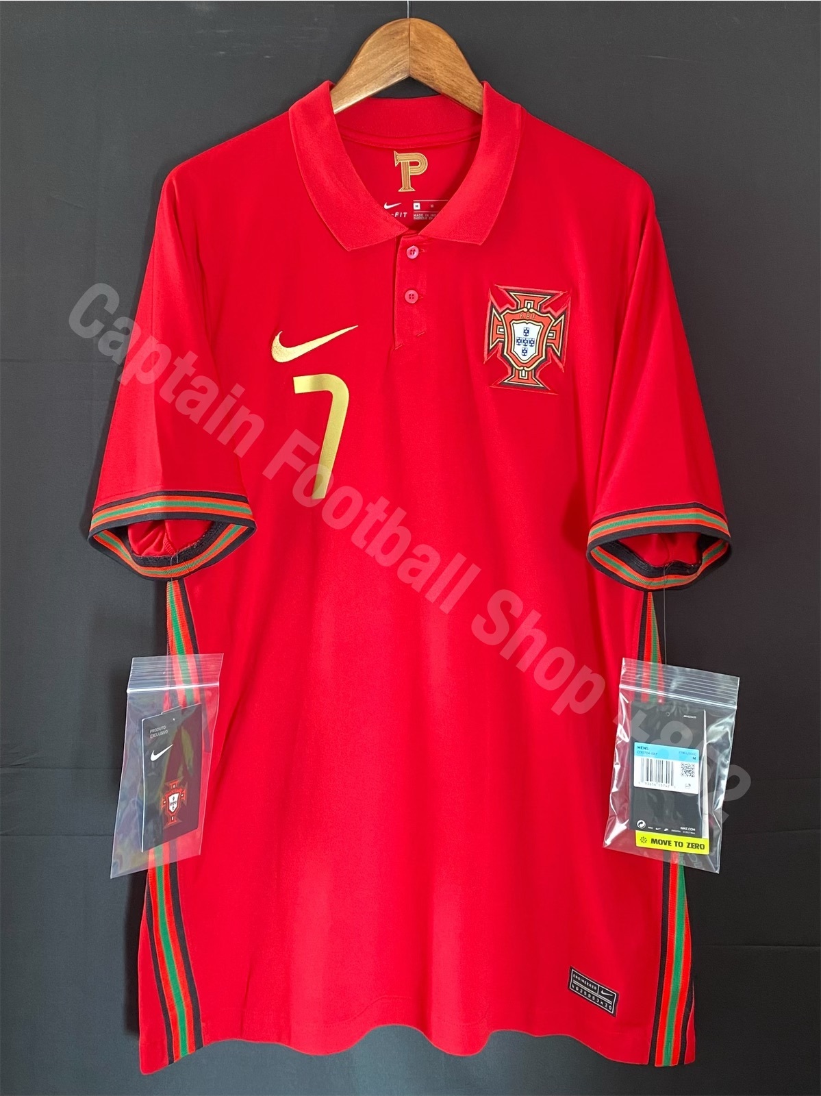 (全新有牌) 葡萄牙 2020 歐洲國家盃 Nike 主場球衣 #7 RONALDO