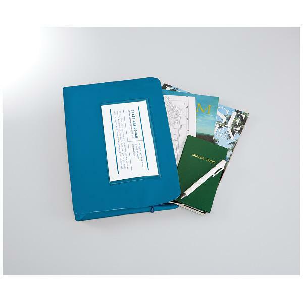 KOKUYO CLASSIC 資料收納袋A4 藍色