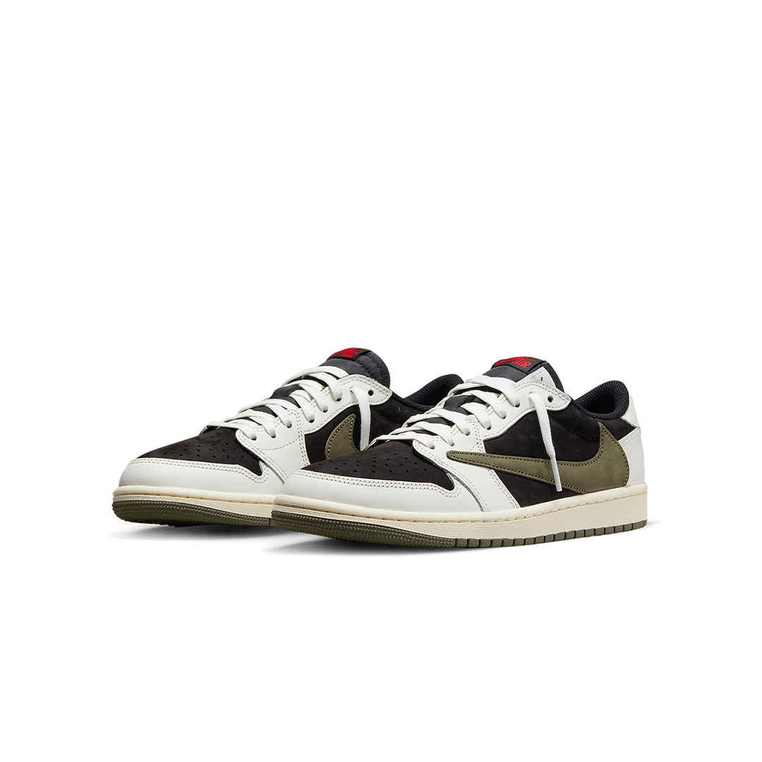 [In-Stock] Air Jordan 1 Low OG SP Travis Scott Olive (W) DZ4137-106