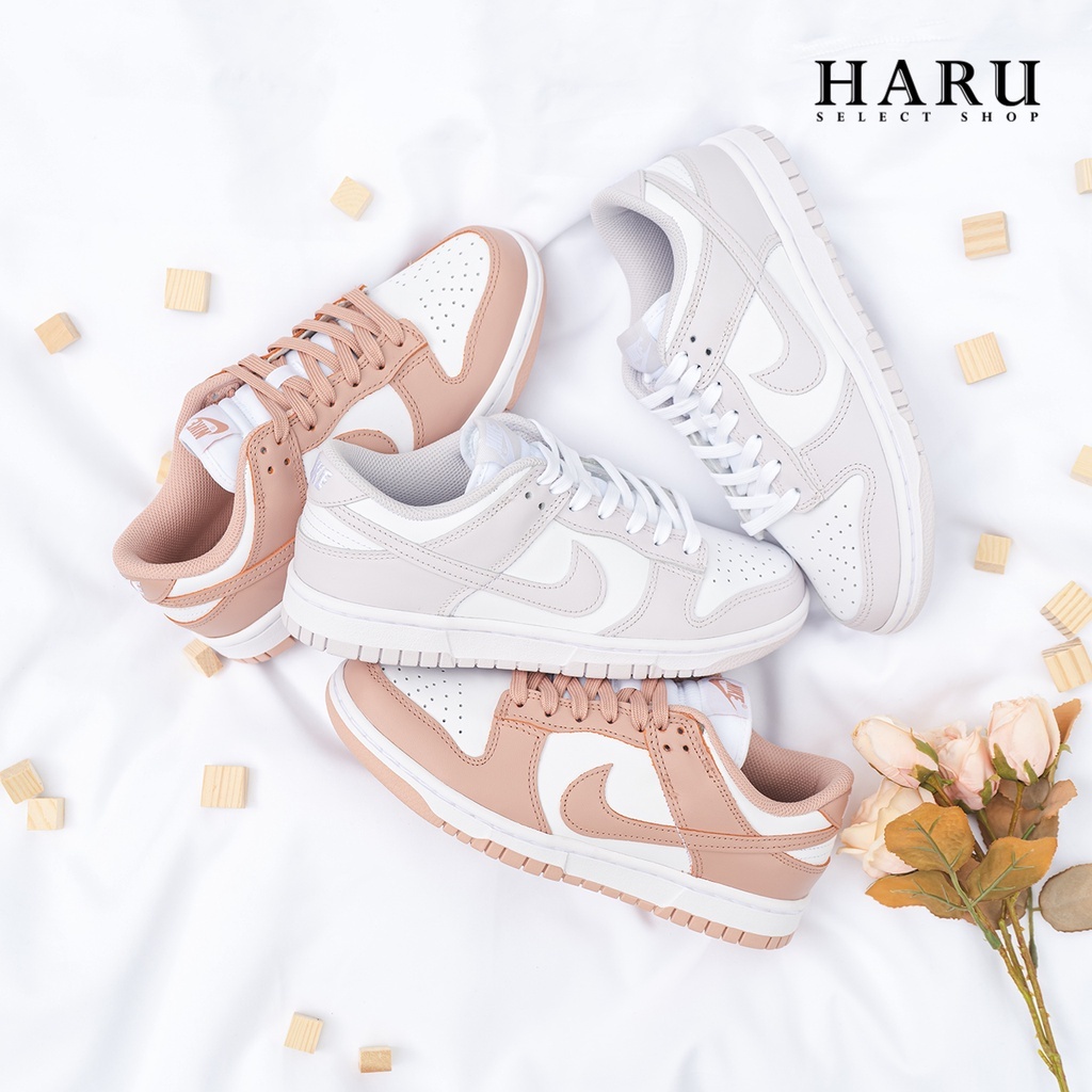 NIKE DUNK LOW 低筒 玫瑰粉 豆沙粉 薰衣草紫 芋頭牛奶 粉紅 有男生尺寸 女生復古休閒鞋 DD1503-116 DD1503-118