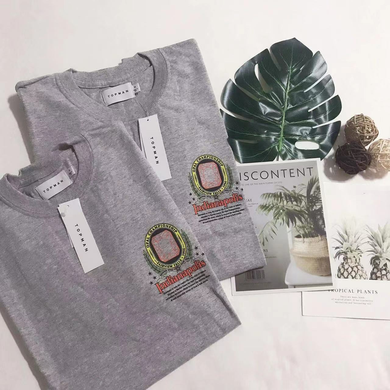 TOPMAN INDIANAPOLIS BACK PRINT TEE