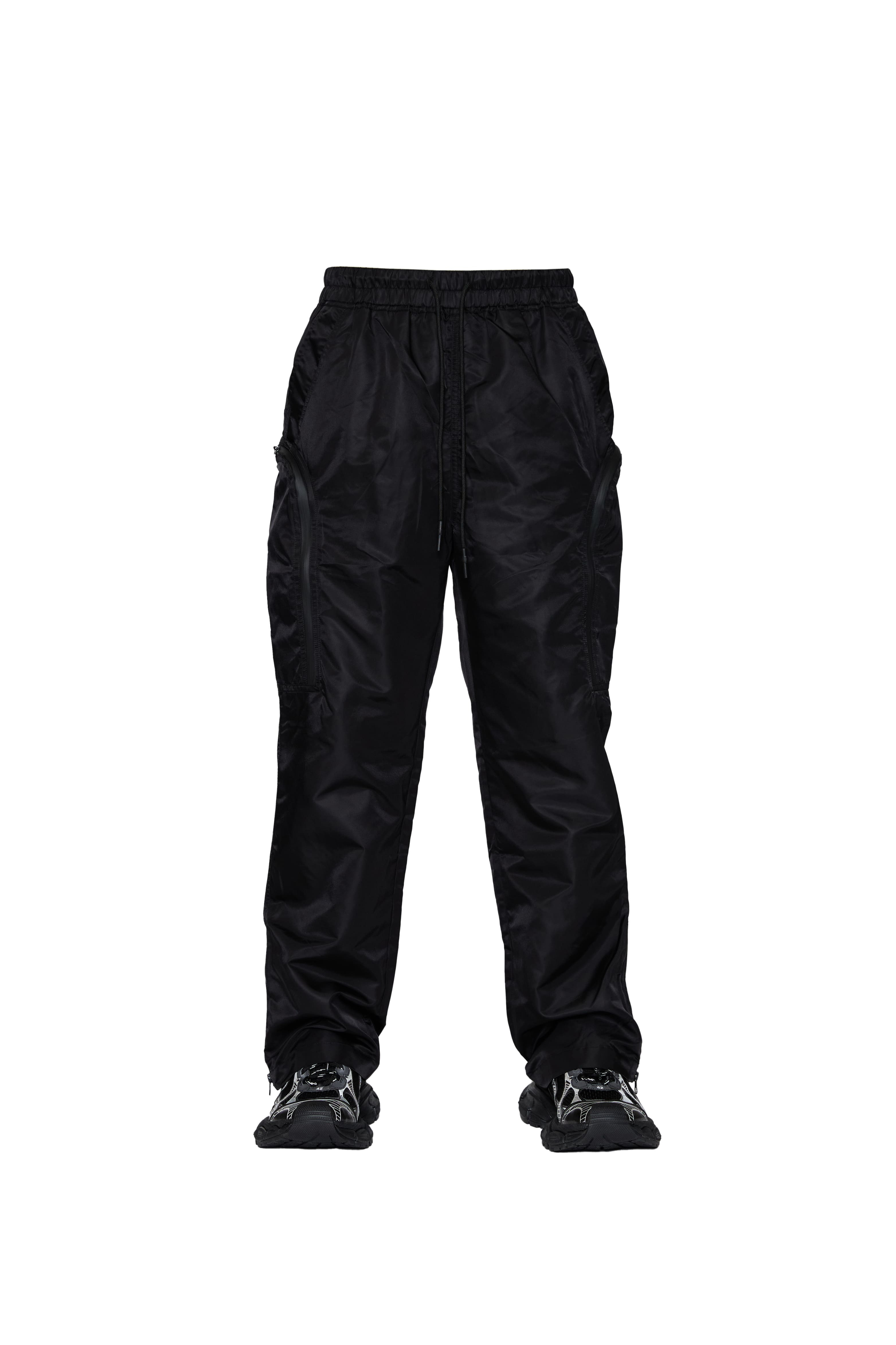 OPO DESIGN 尼龍雙拉鍊休閒褲