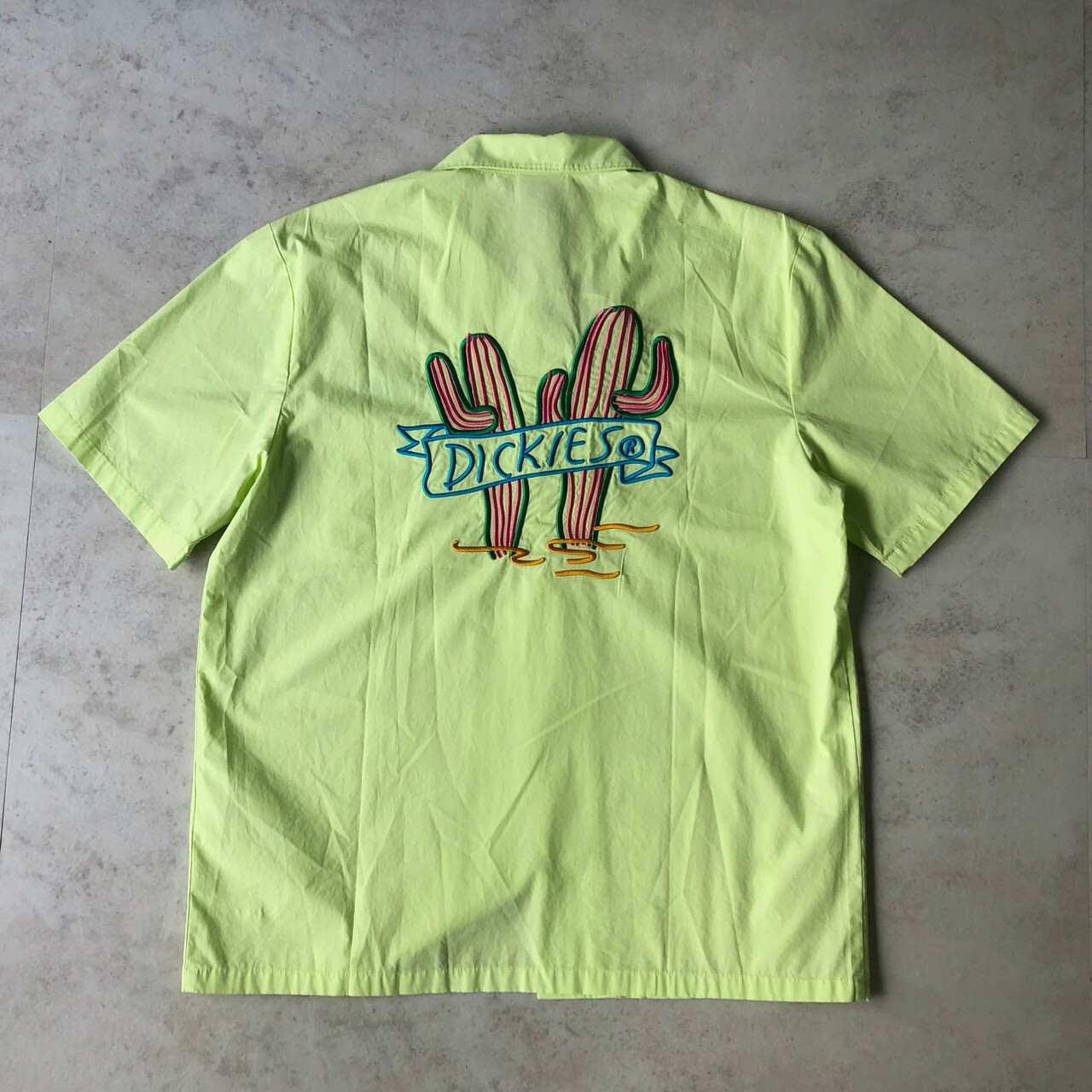 Dickies 刺繡細節 Cabana 短袖襯衫 DSR2UTSH726