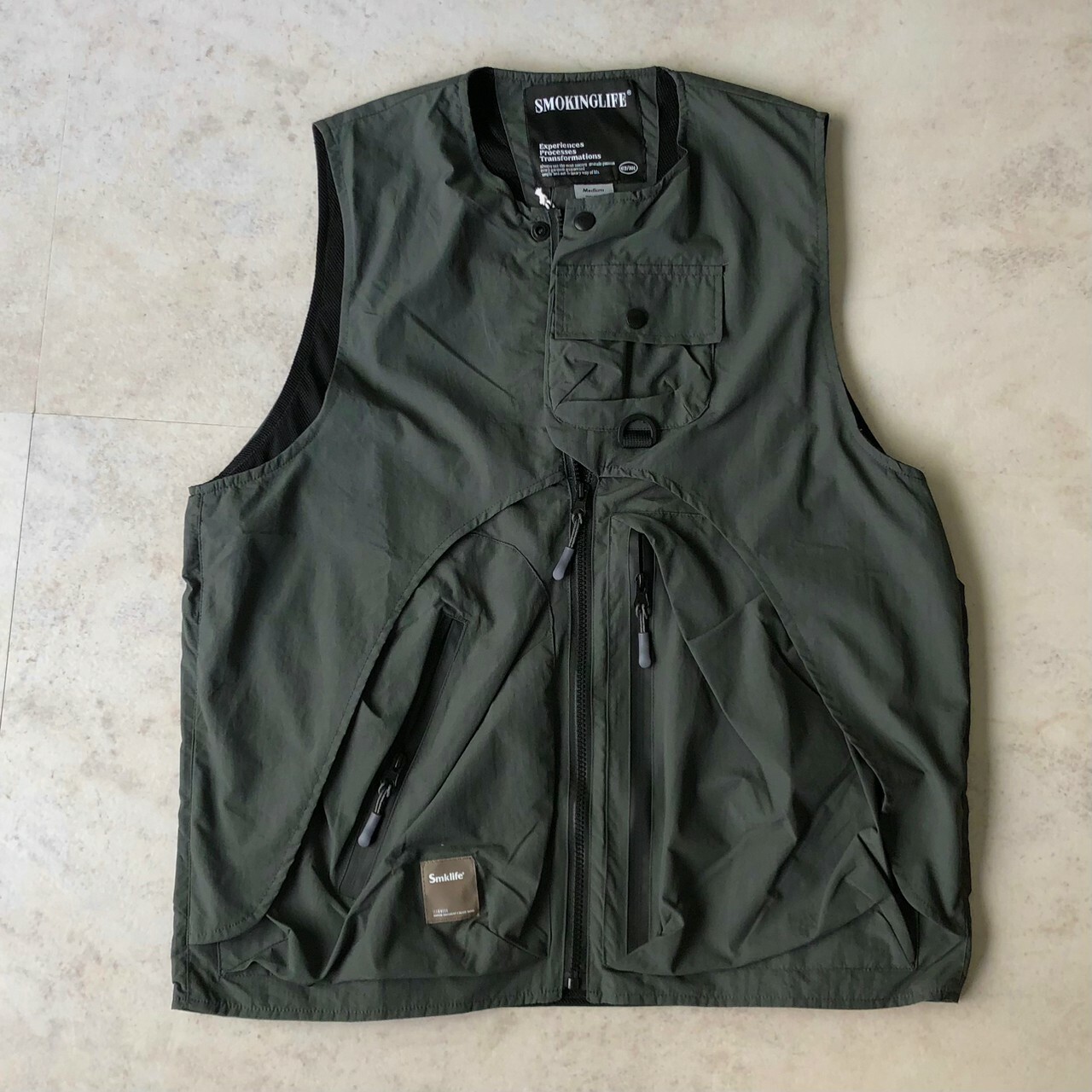 Smokinglife 工裝馬甲背心 HB189