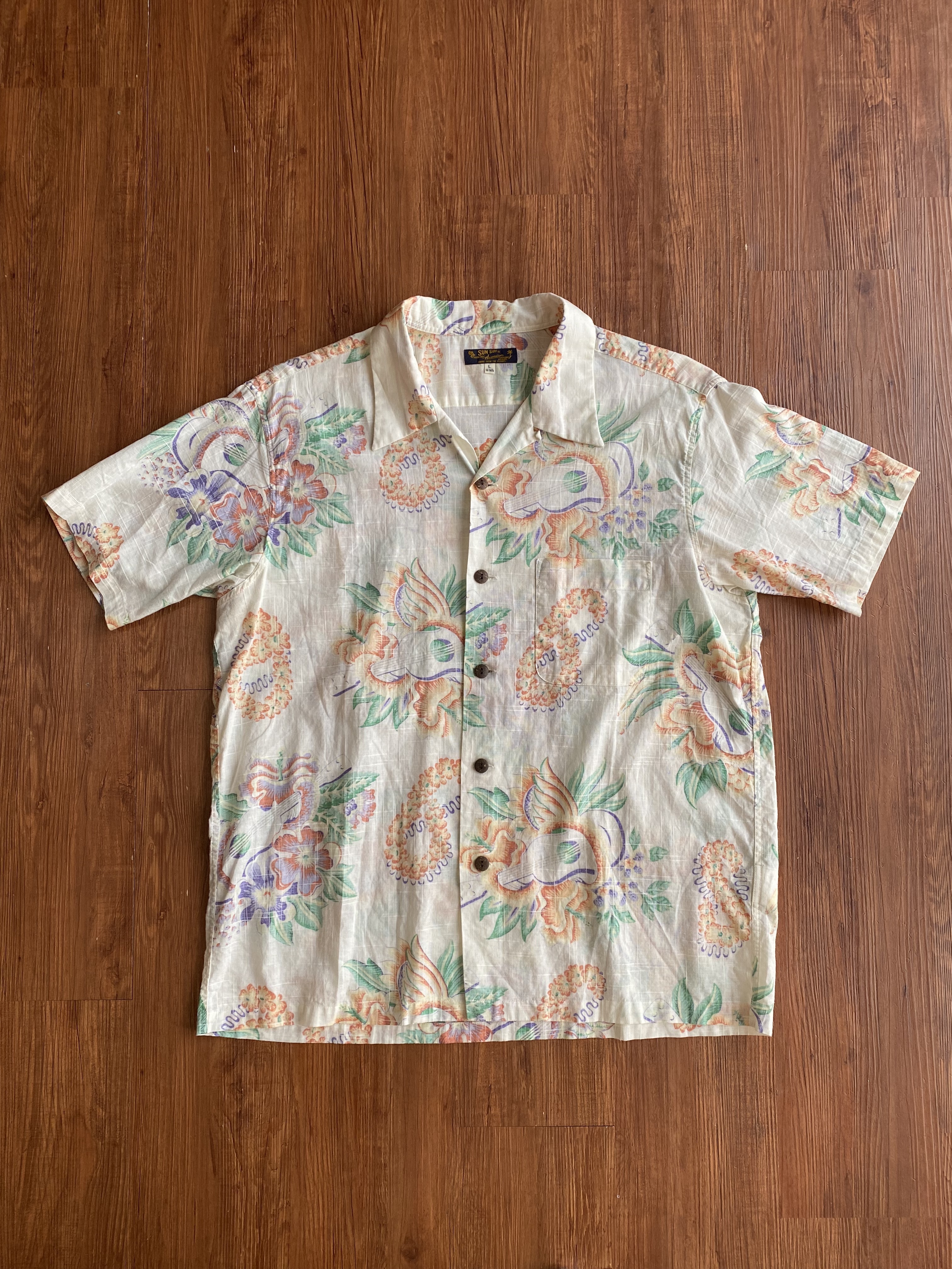 SUN SURF aloha shirts/ SUN SURF夏威夷襯衫-烏克麗麗