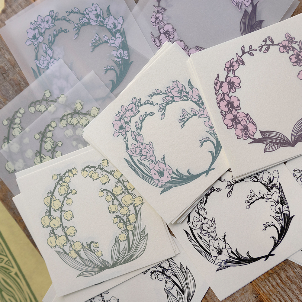 樂意Loi ． 蘭系圈Note - Orchid Wreath 便簽紙