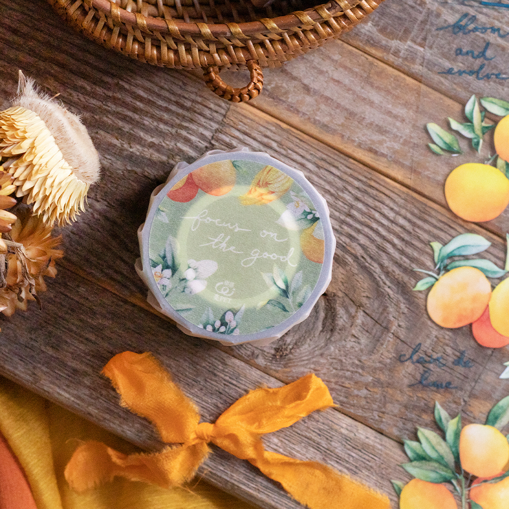 樂意Loi ． 蕓香 5cm亮面PET膠帶 <整捲/分裝>