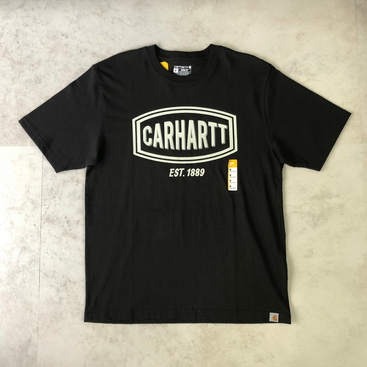 Carhartt Logo 寬鬆厚磅短袖T恤 105185