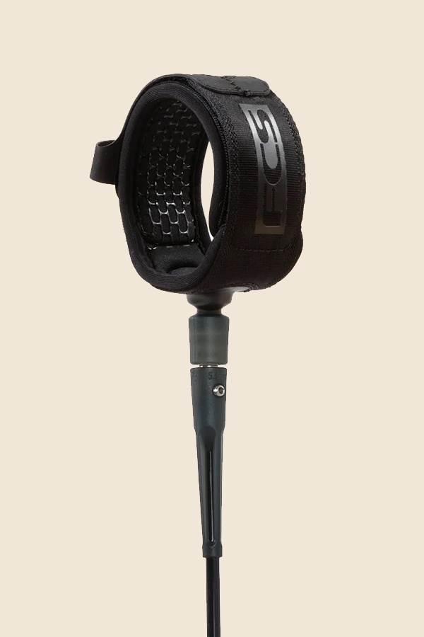 FCS - ALL ROUND腳繩 (6', 7' & 9'尺膝蓋)-黑色