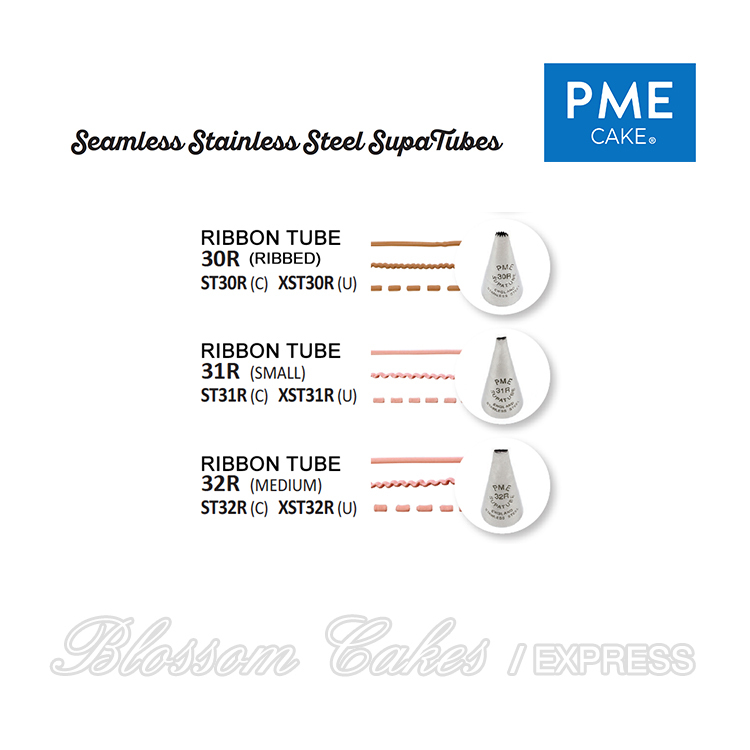 PME Supatube - Ribbon Tube - Seamless Stainless Steel (Available from No. 30R to 32R)