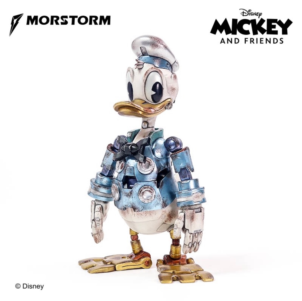 迪士尼 機械唐老鴨 公仔 模型