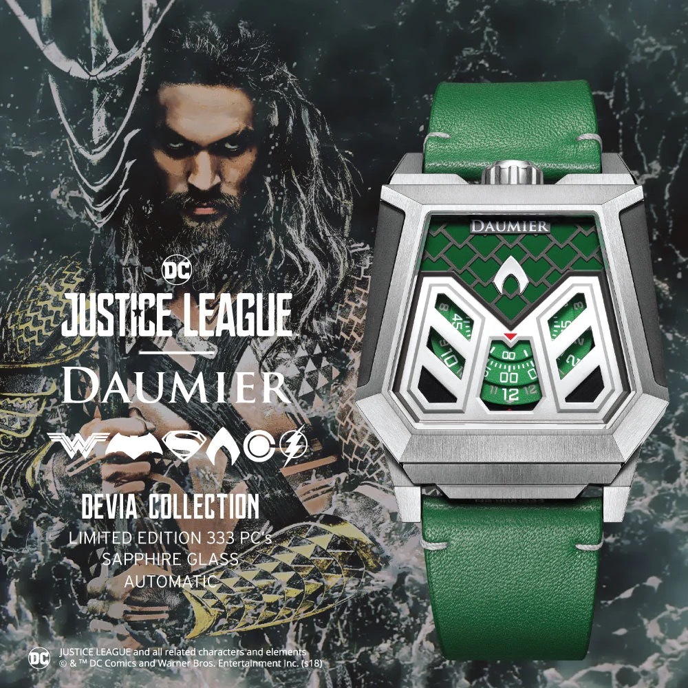 [GBCW] DAUMIER DC 腕錶系列 MUTATE Aquaman 水行俠 01