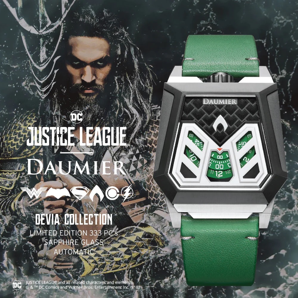 [GBCW] DAUMIER DC 腕錶系列 DEVIA Aquaman 水行俠 02