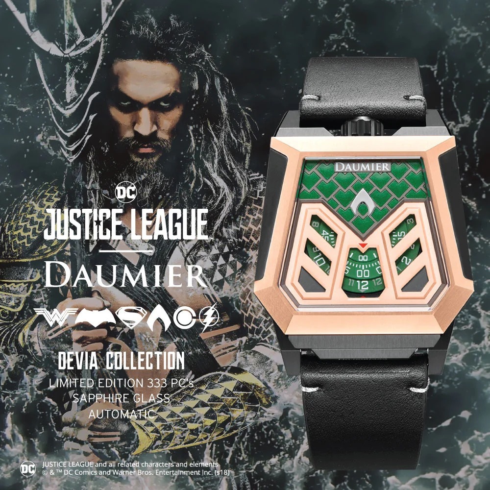 [GBCW] DAUMIER DC 腕錶系列 DEVIA Aquaman 水行俠 03