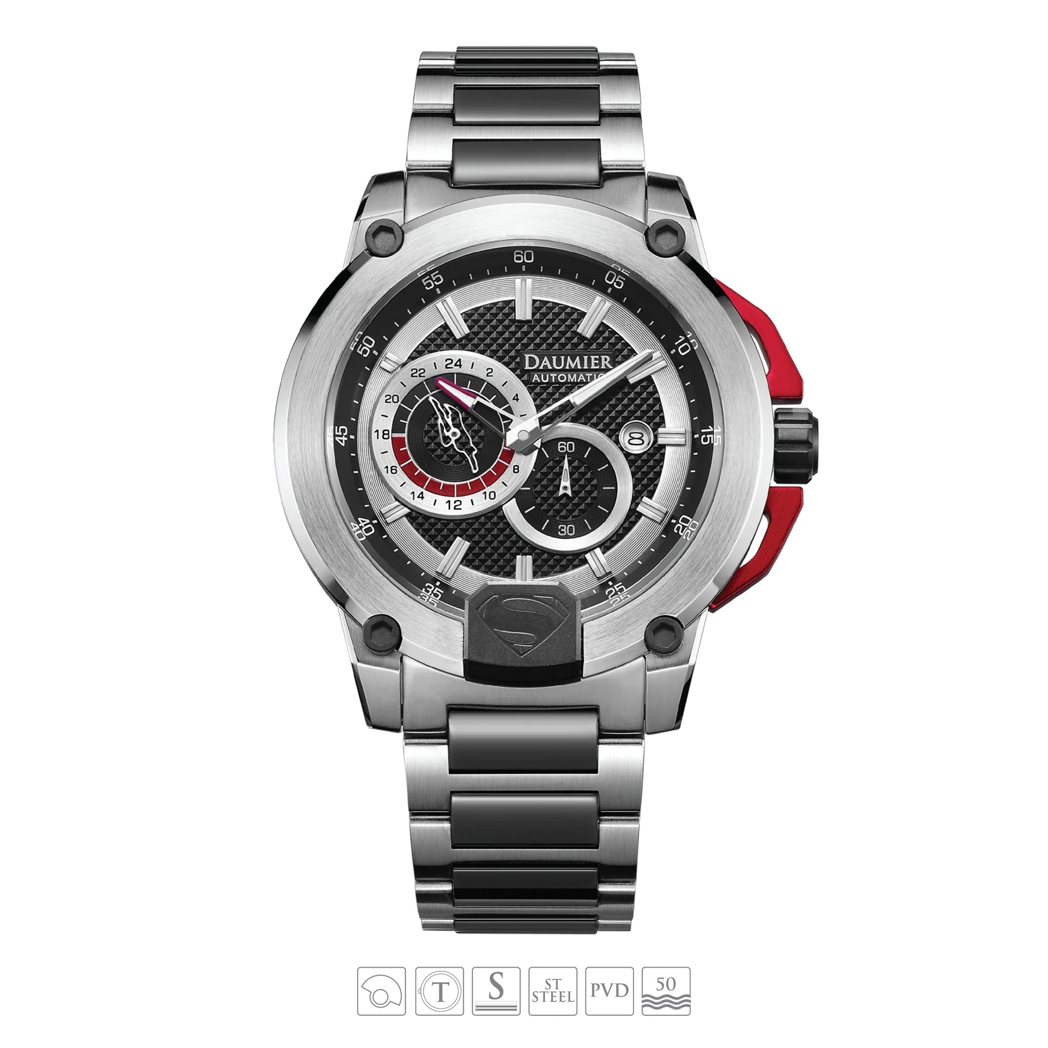 [GBCW] DAUMIER DC 腕錶系列 DEVIA MUTATE Superman 超人 04