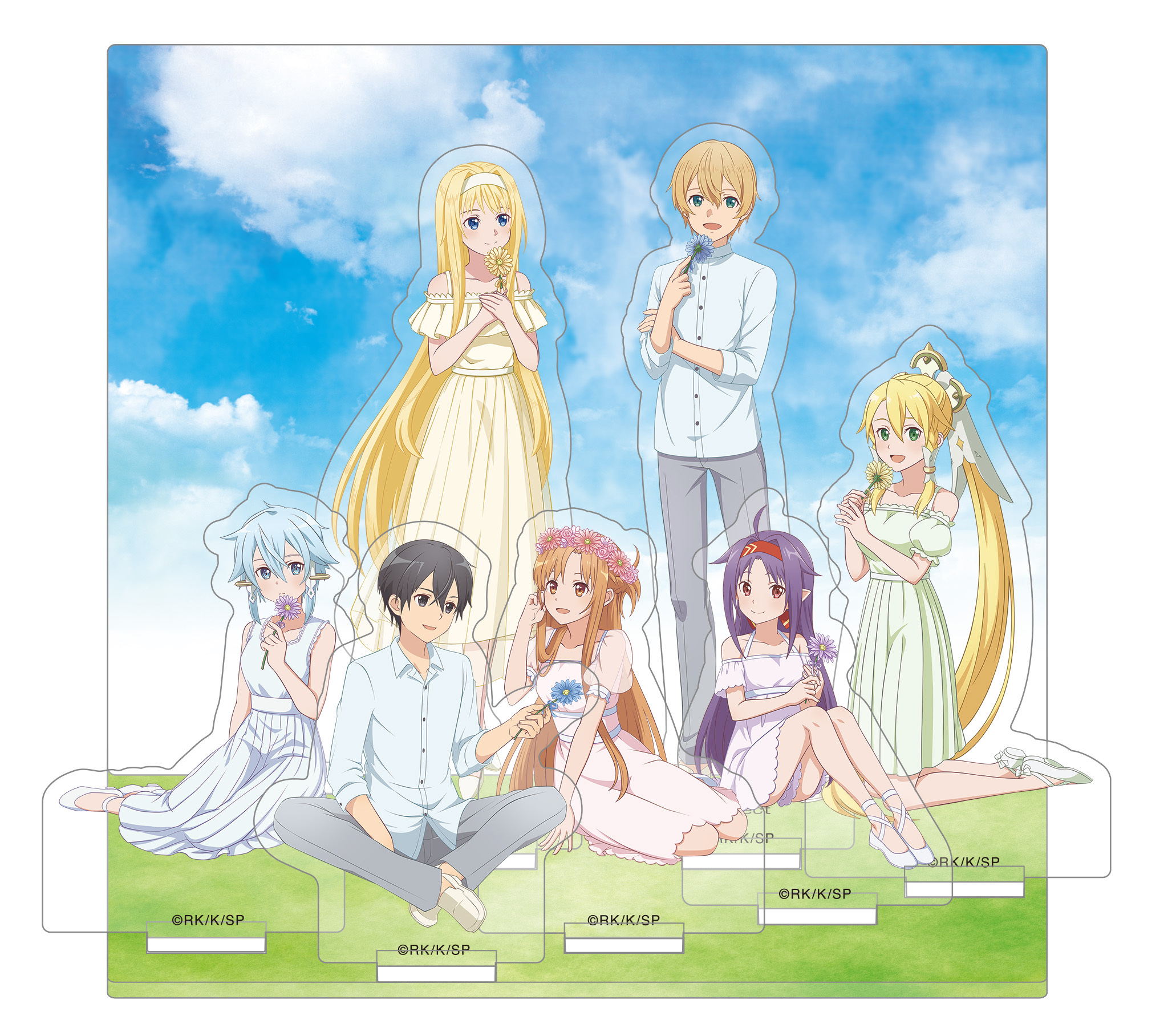 「ACG.GO」「預購」刀劍神域 10週年紀念周邊 第2彈 亞克力立牌