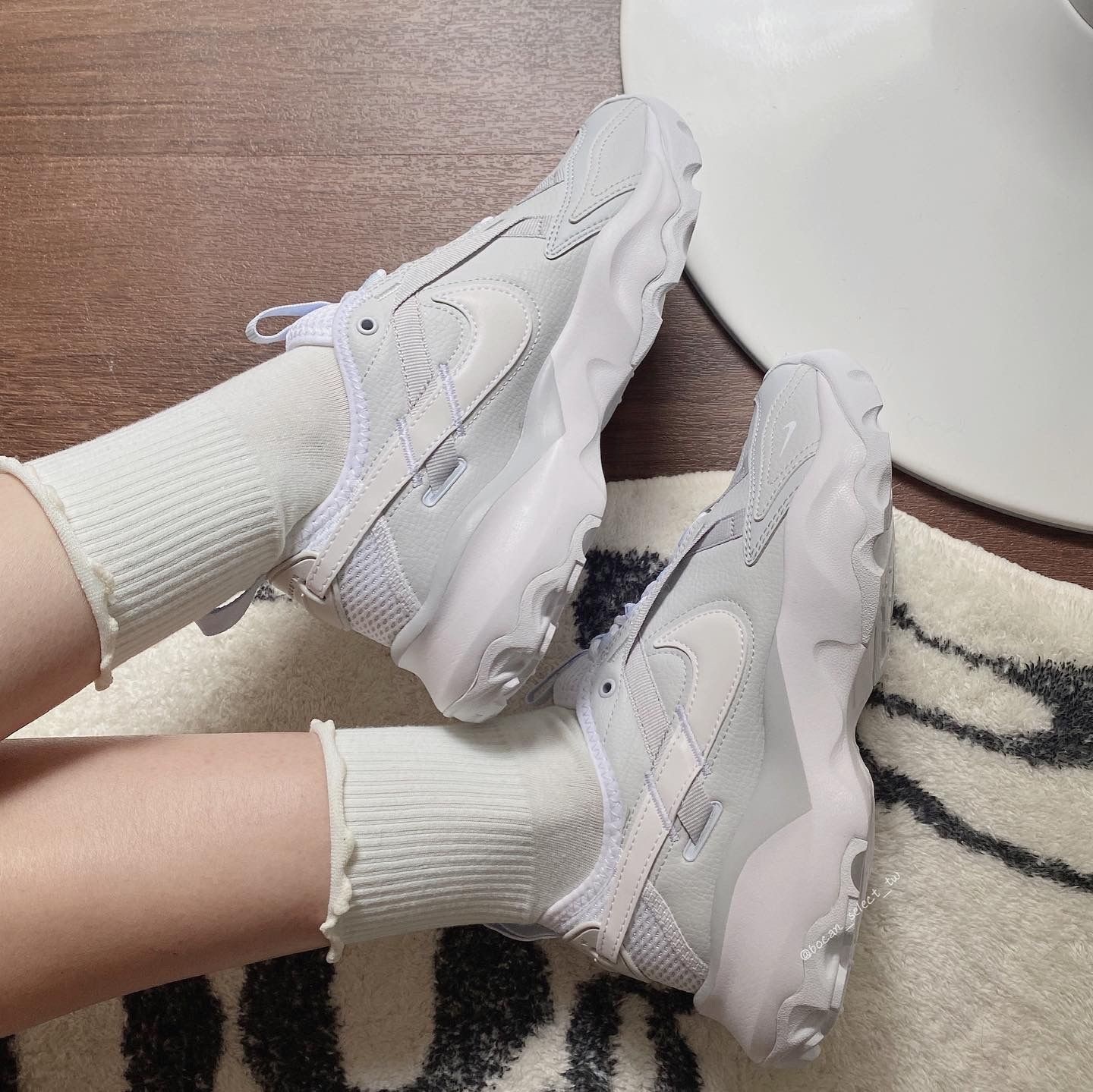 Nike TC7900 霧灰藍 白紫 淺紫 (FB8941-043)