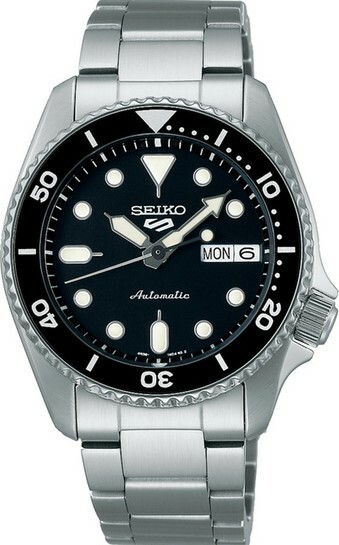 萬年鐘錶 - SEIKO  5 Sports   小版SKX 經典黑面機械水鬼   SRPK29K1 / 4R36-14B0D 錶徑38MM