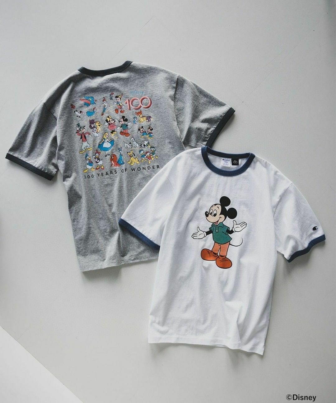 日版🇯🇵C’hampion x Beams x Disney 100週年tee