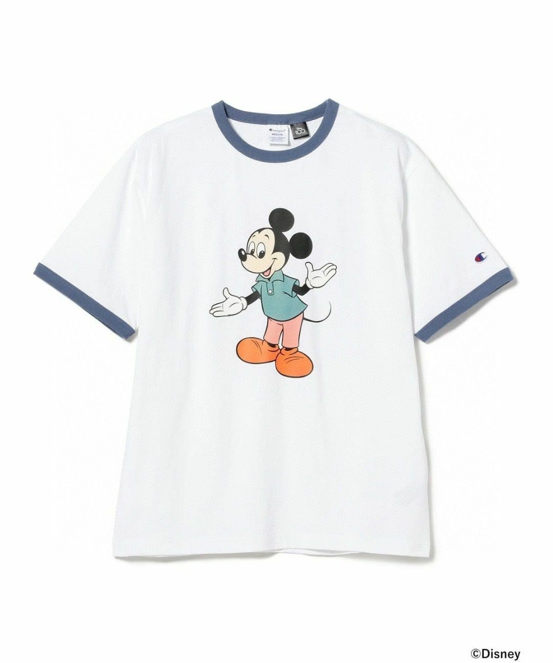 日版🇯🇵C’hampion x Beams x Disney 100週年tee
