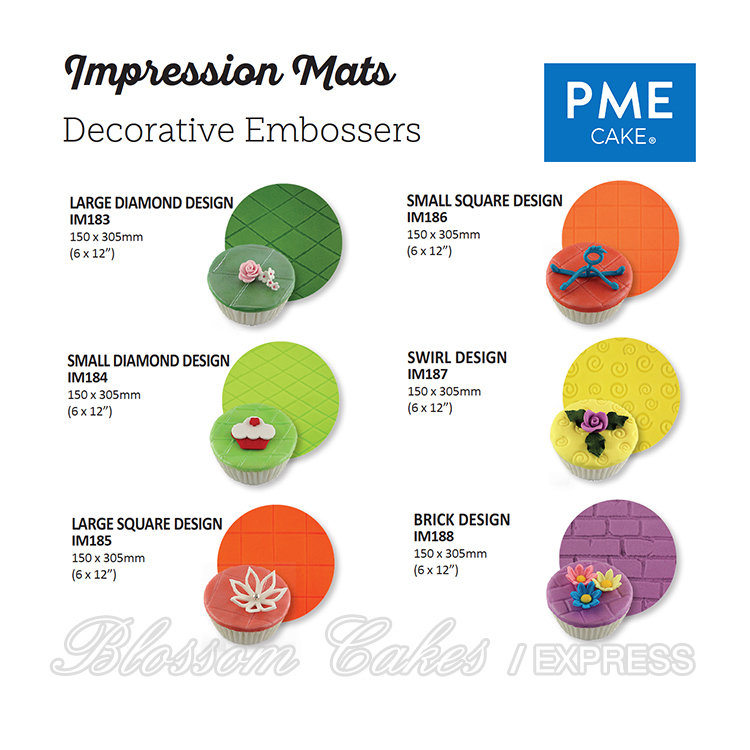 PME Impression Mat (18 designs to choose from)