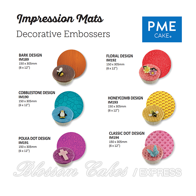 PME Impression Mat (18 designs to choose from)