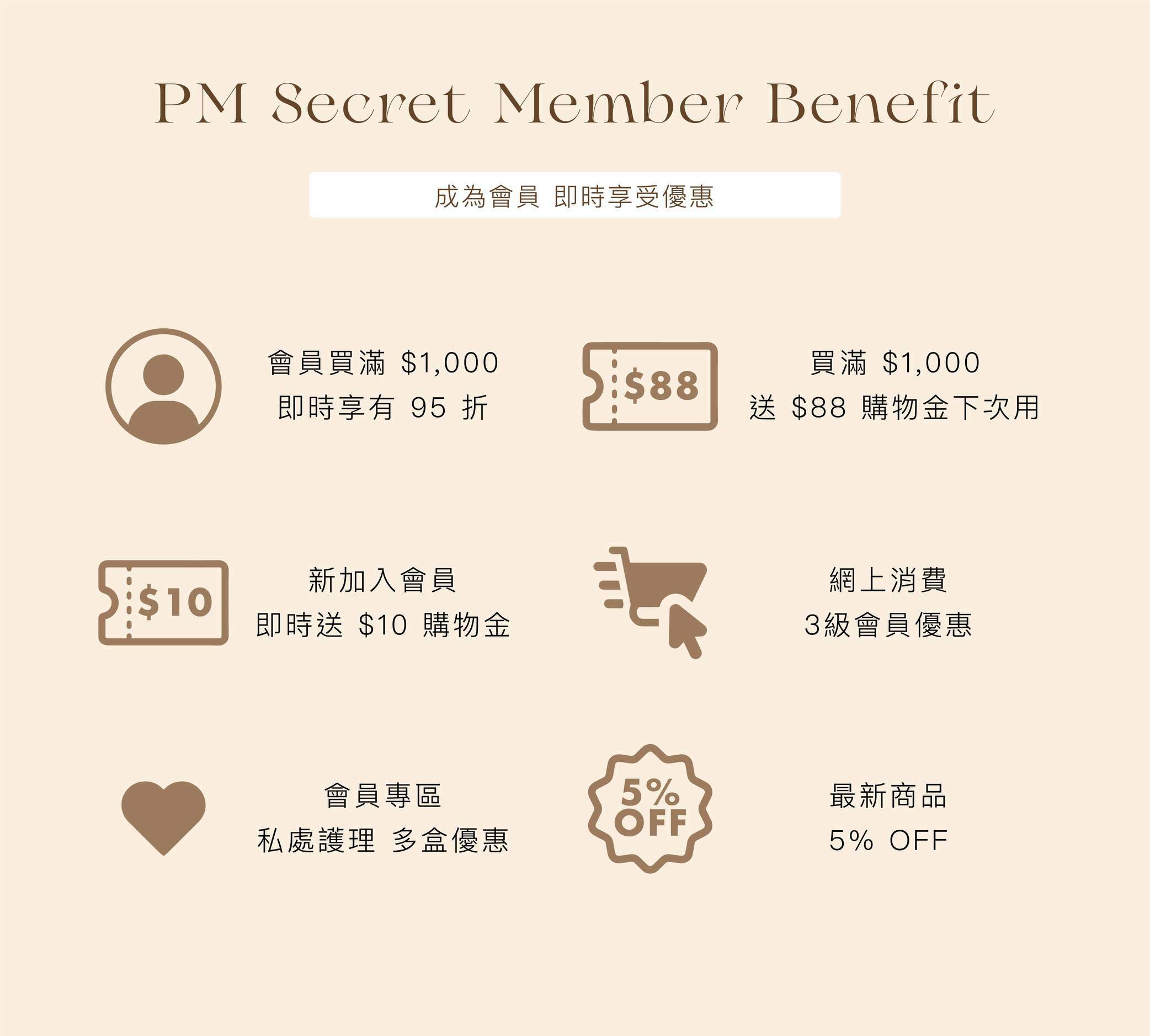 pm secret membership