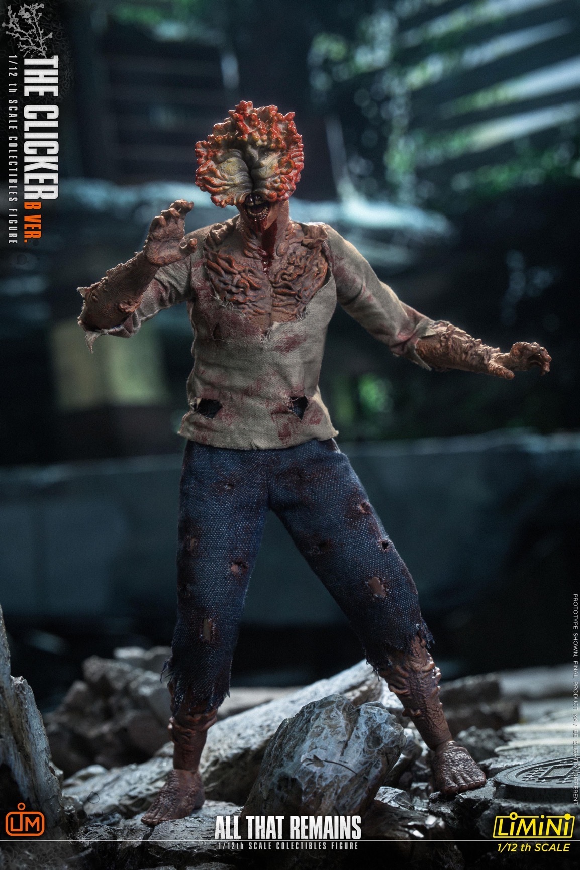 Pre-Order)Lim Toys 1/12 Infected Male Zombie Action Fi