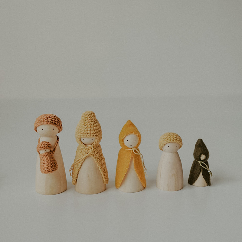 大地色 Mountain folks 山居人家系列 | 回收木玩