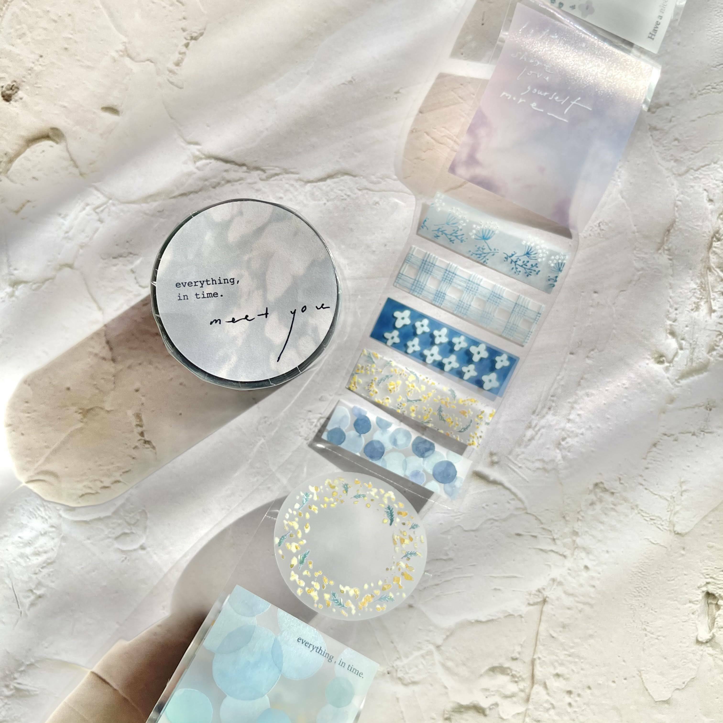 Pion ． meet you 5cm割型PET膠帶 <整捲/分裝>