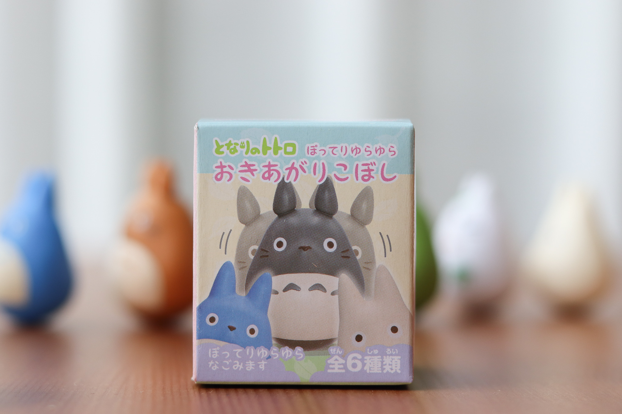 吉卜力 Totoro 龍貓 不倒翁擺飾 盲盒