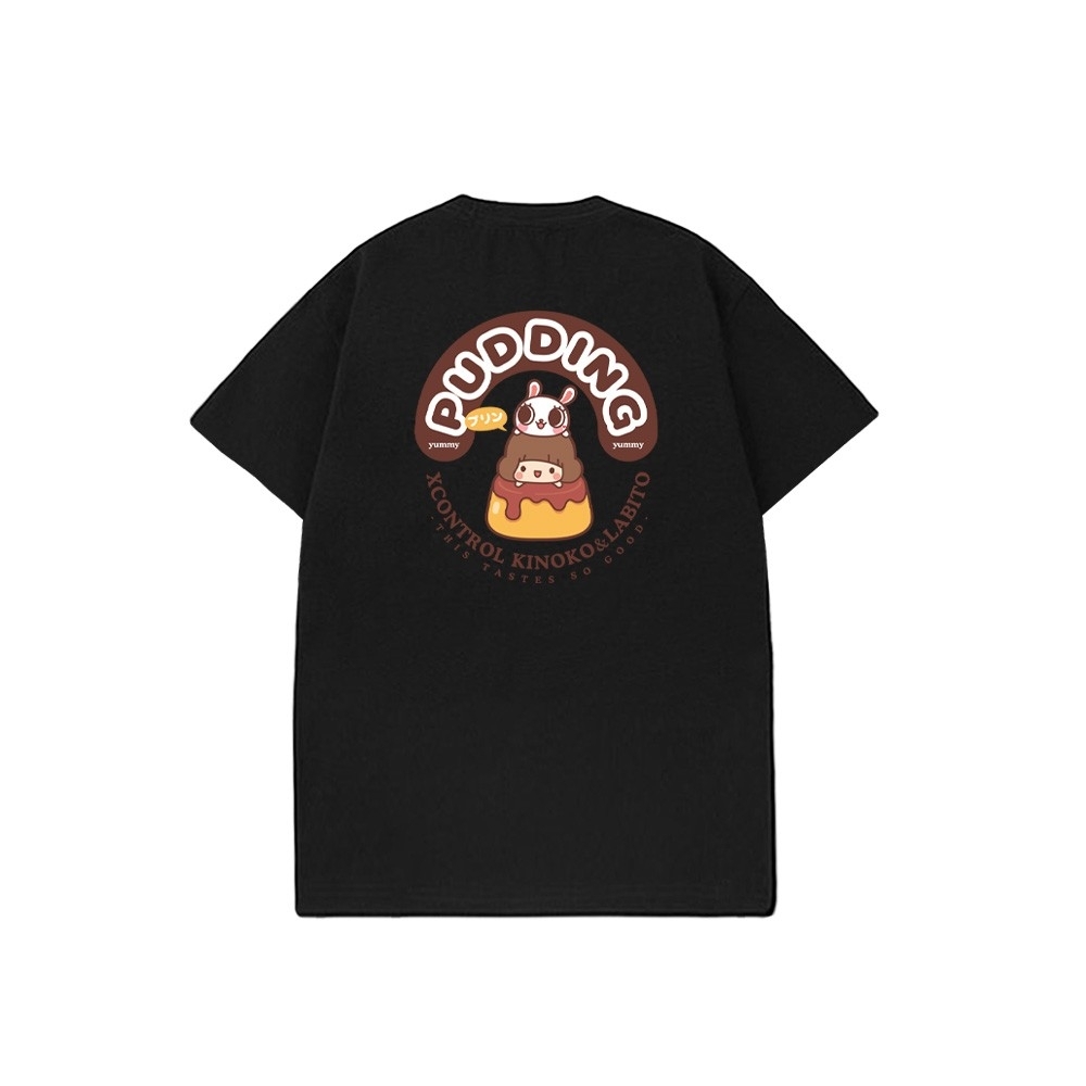XCTRLx香菇妹聯名布丁短T-黑