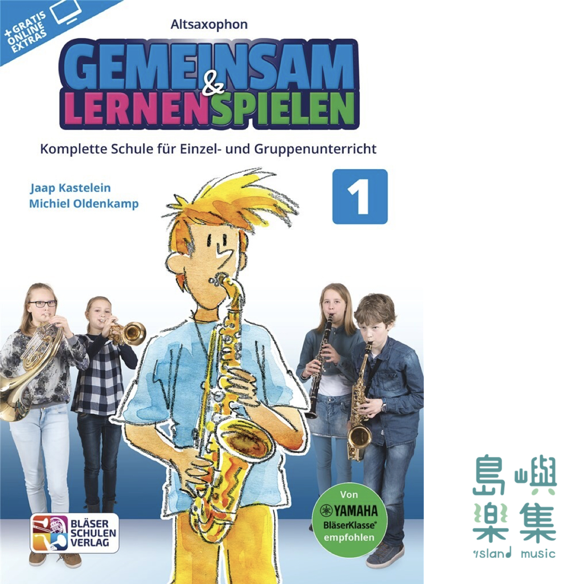 GEMEINSAM LERNEN & SPIELEN 1 ALTSAXOPHON Alto Sax