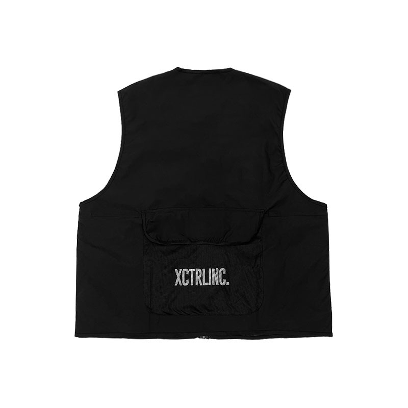 機能網布工裝背心-黑