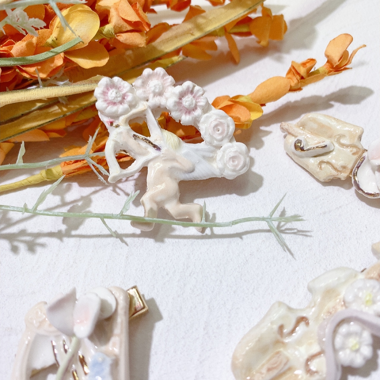 [手作家] 丘比特髮夾