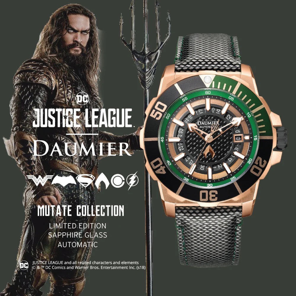 [GBCW] DAUMIER DC 腕錶系列 MUTATE Aquaman 水行俠 04
