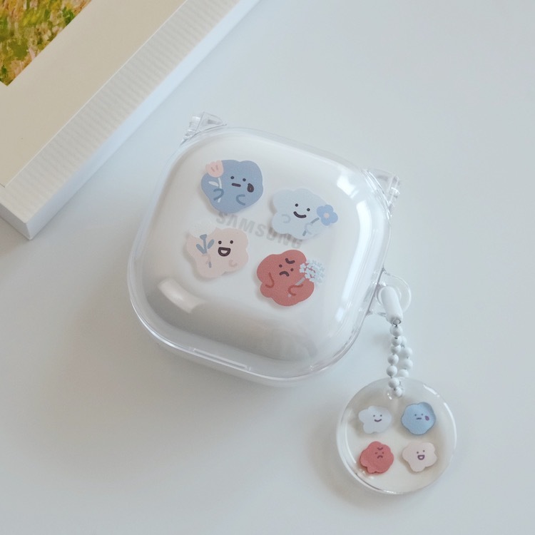 小花喜怒哀樂 Samsung Galaxy Buds 耳機套