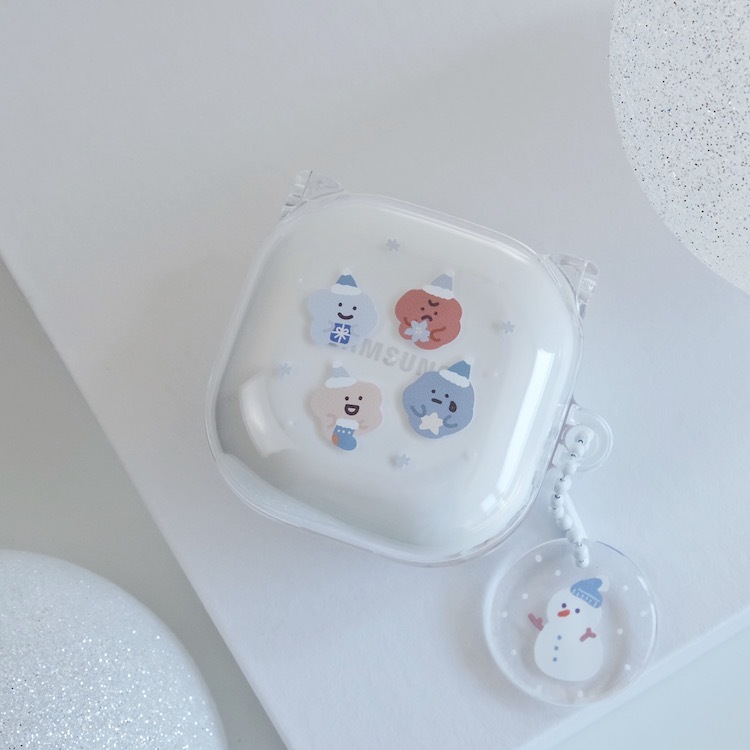 藍色聖誕 Samsung Galaxy Buds 耳機套