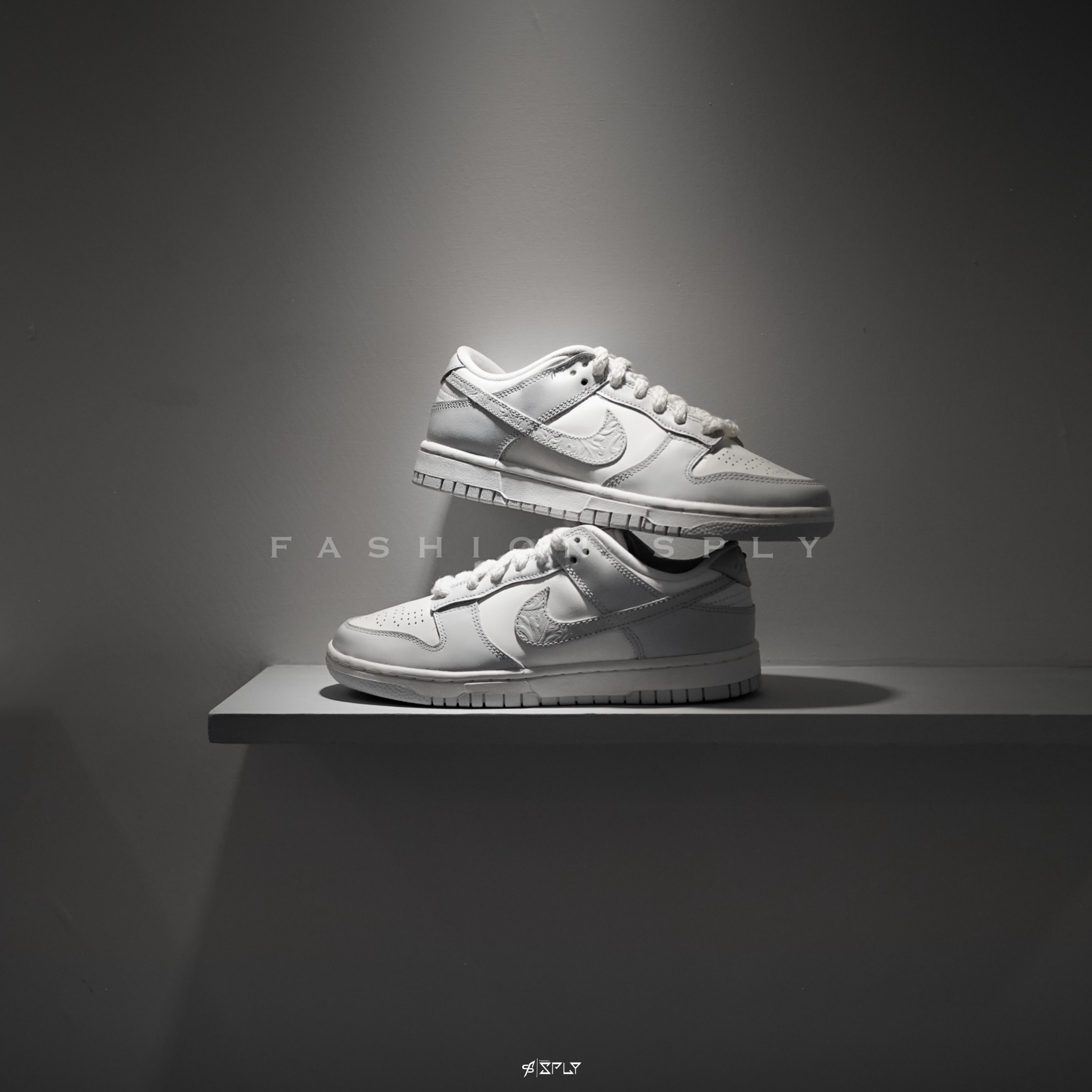 Nike Dunk Low Needlework Sail Aura 骨白浮雕 FJ4553-133