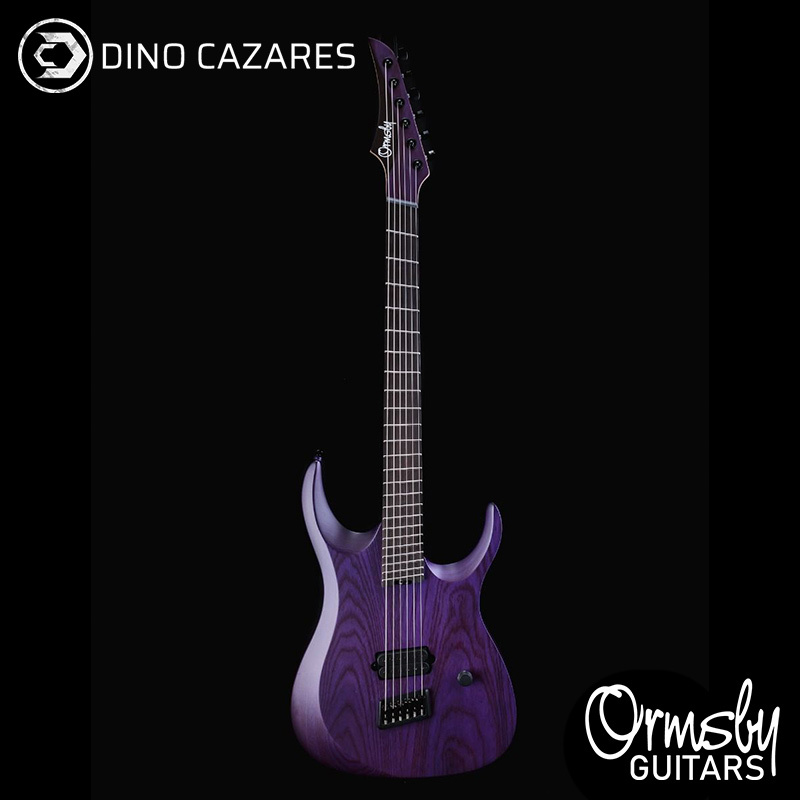 簽名款 Ormsby Dino Cazares DC GTR VIOLACEOUS 扇形指板 電吉他