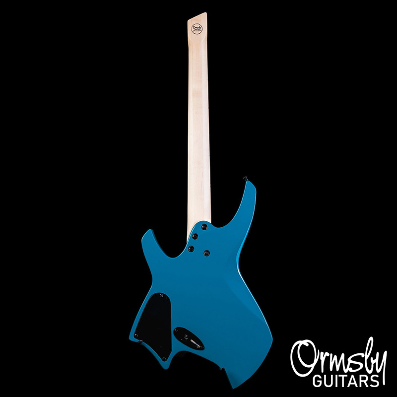 Ormsby Goliath GTR Miami Blue 扇形指板 無頭 電吉他