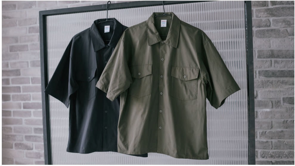 【一件免運】United Athle 多功能微型防撕裂寬鬆落肩襯衫 UA1801｜3180101